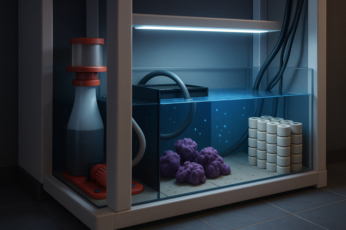 Lighting Up the Sump - A Tool-Free LED Strip Mount Solution