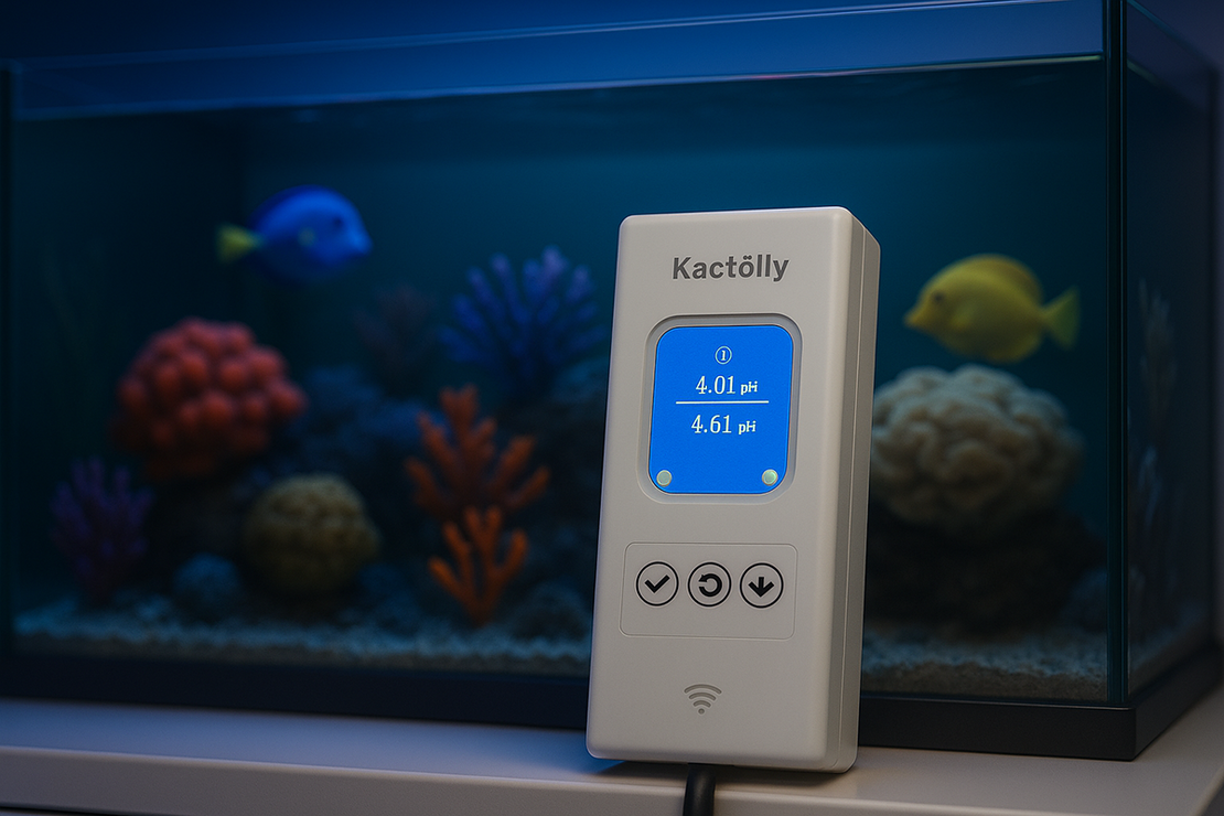 Review of Kactoily Smart 7-in-1 Aquarium WiFi Monitor